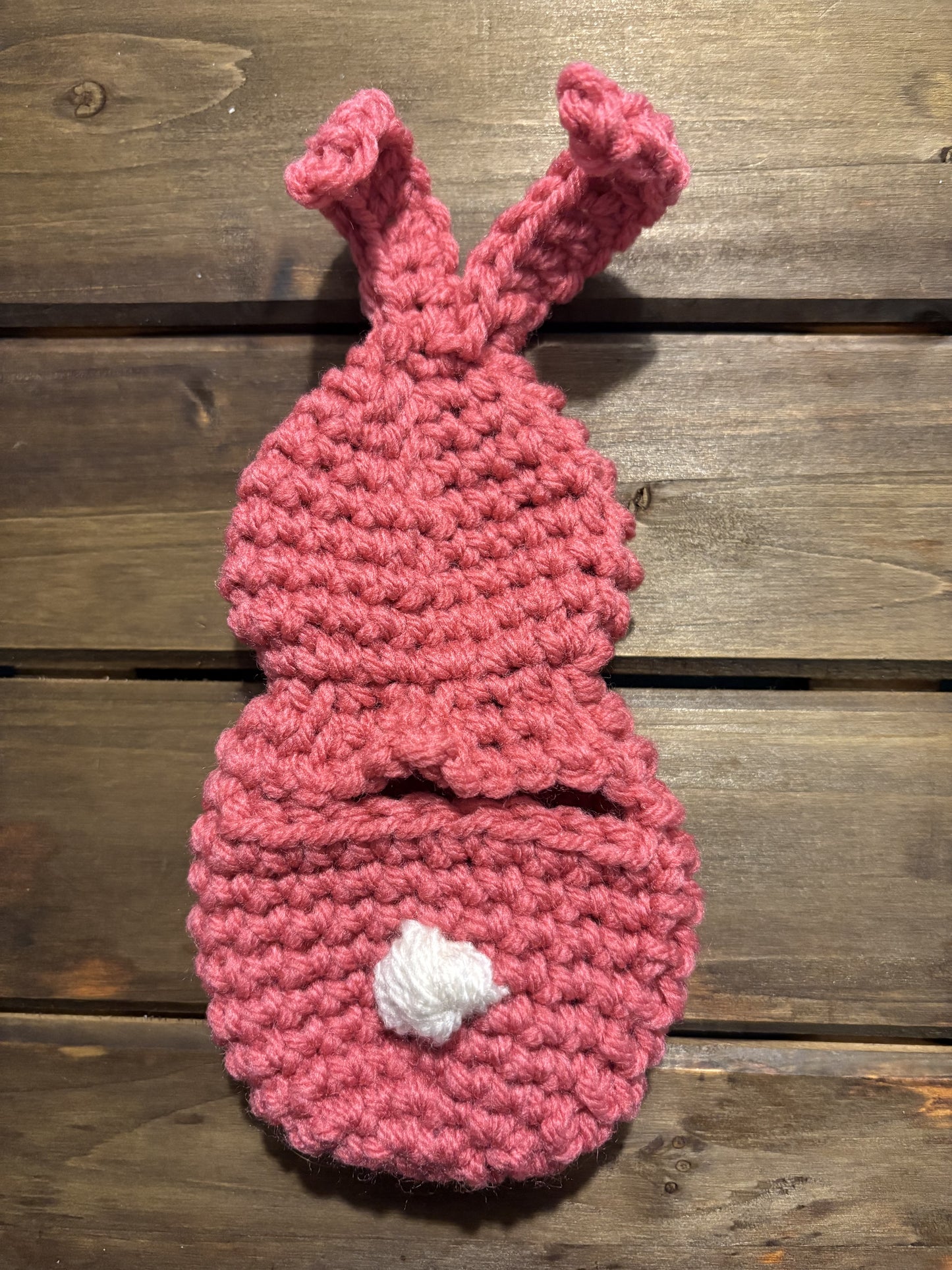 Crochet Bunny Storage Pouch
