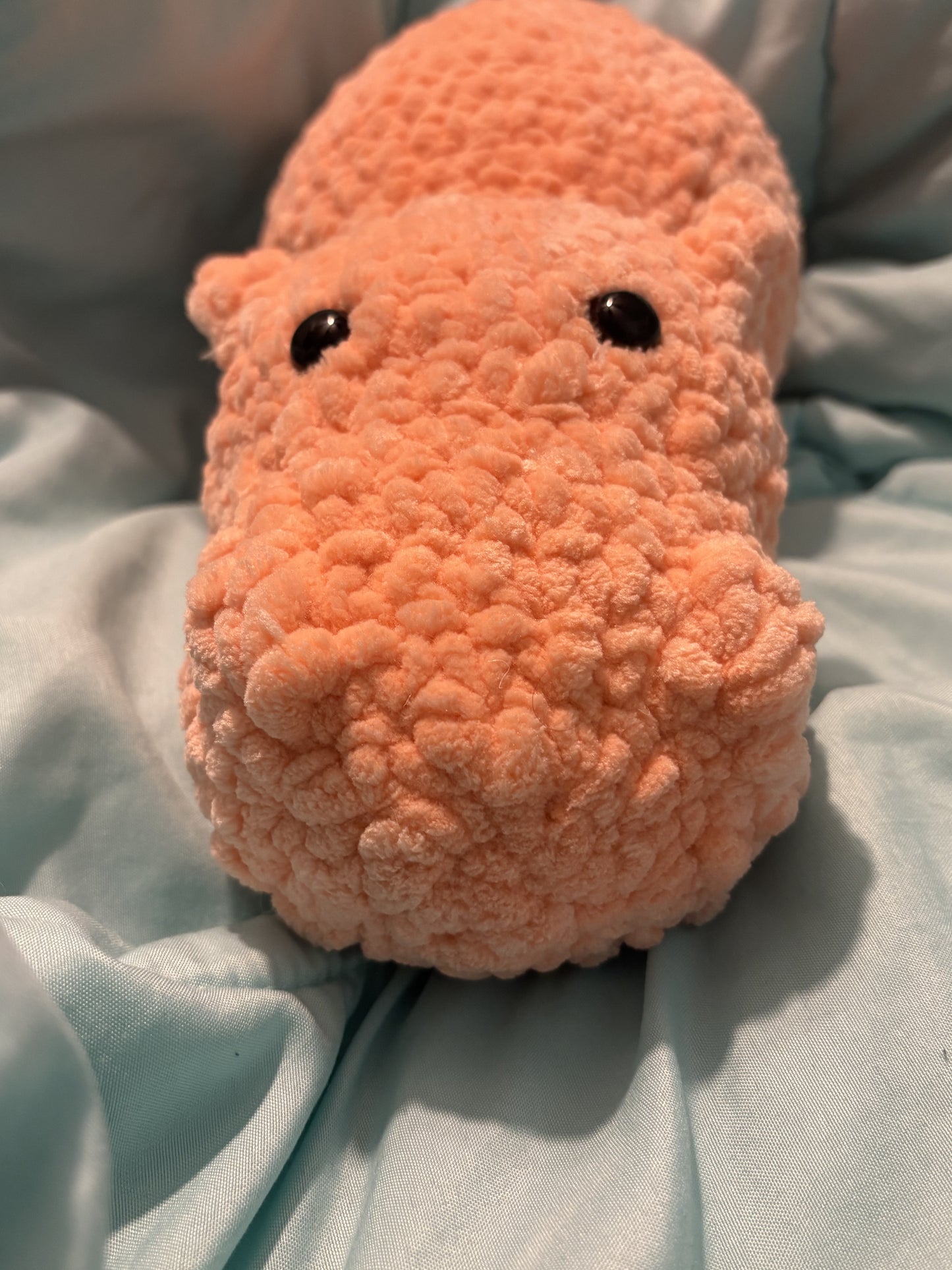 the hippo | crochet plushie