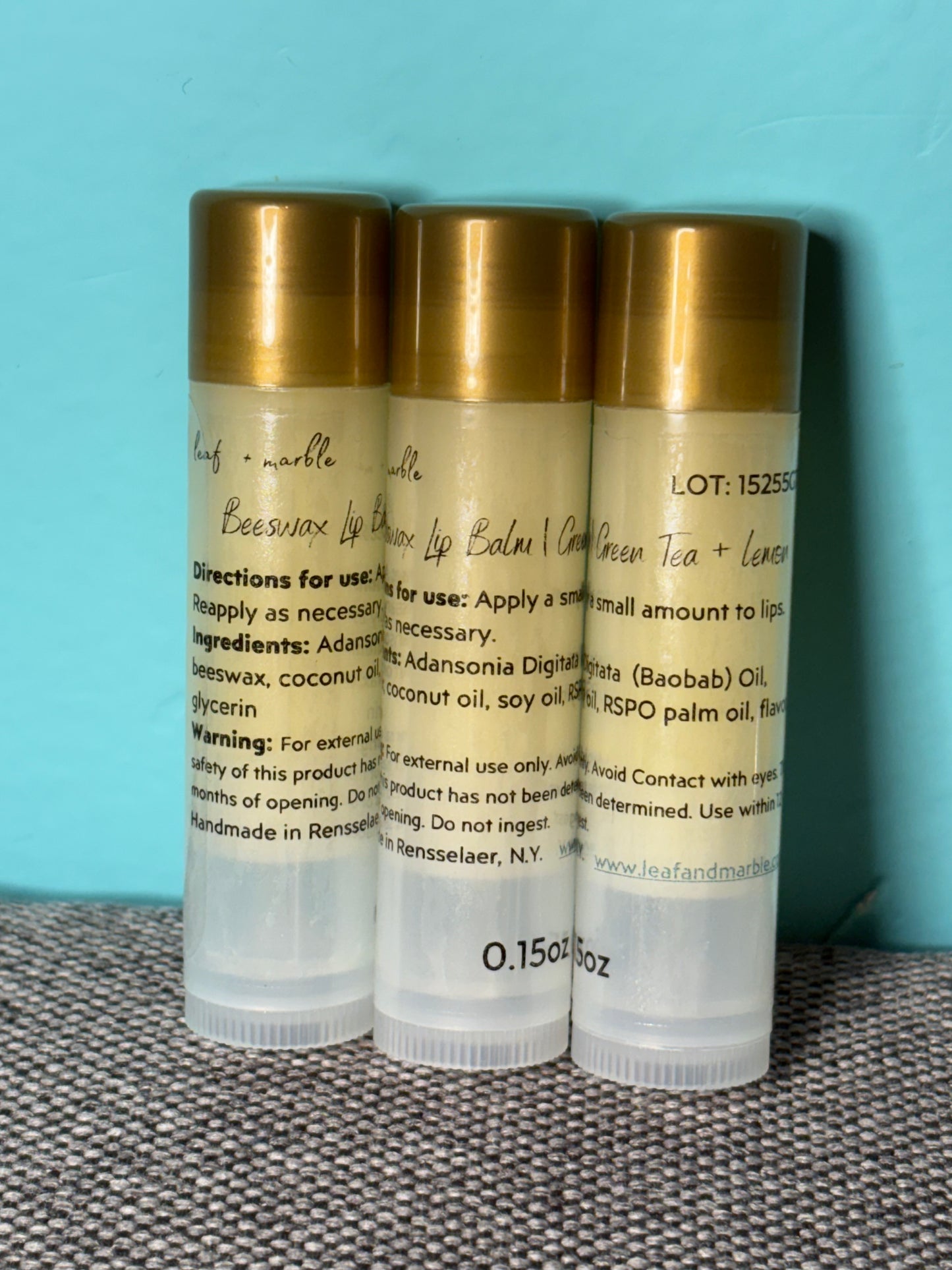 Limited Edition Beeswax Lip Balms