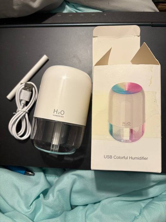 Small White USB Humidifier | Chey’s Closet