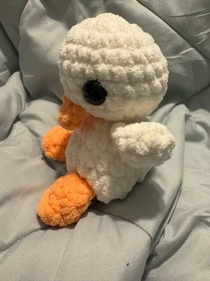 the duckling | crochet plush snuggler