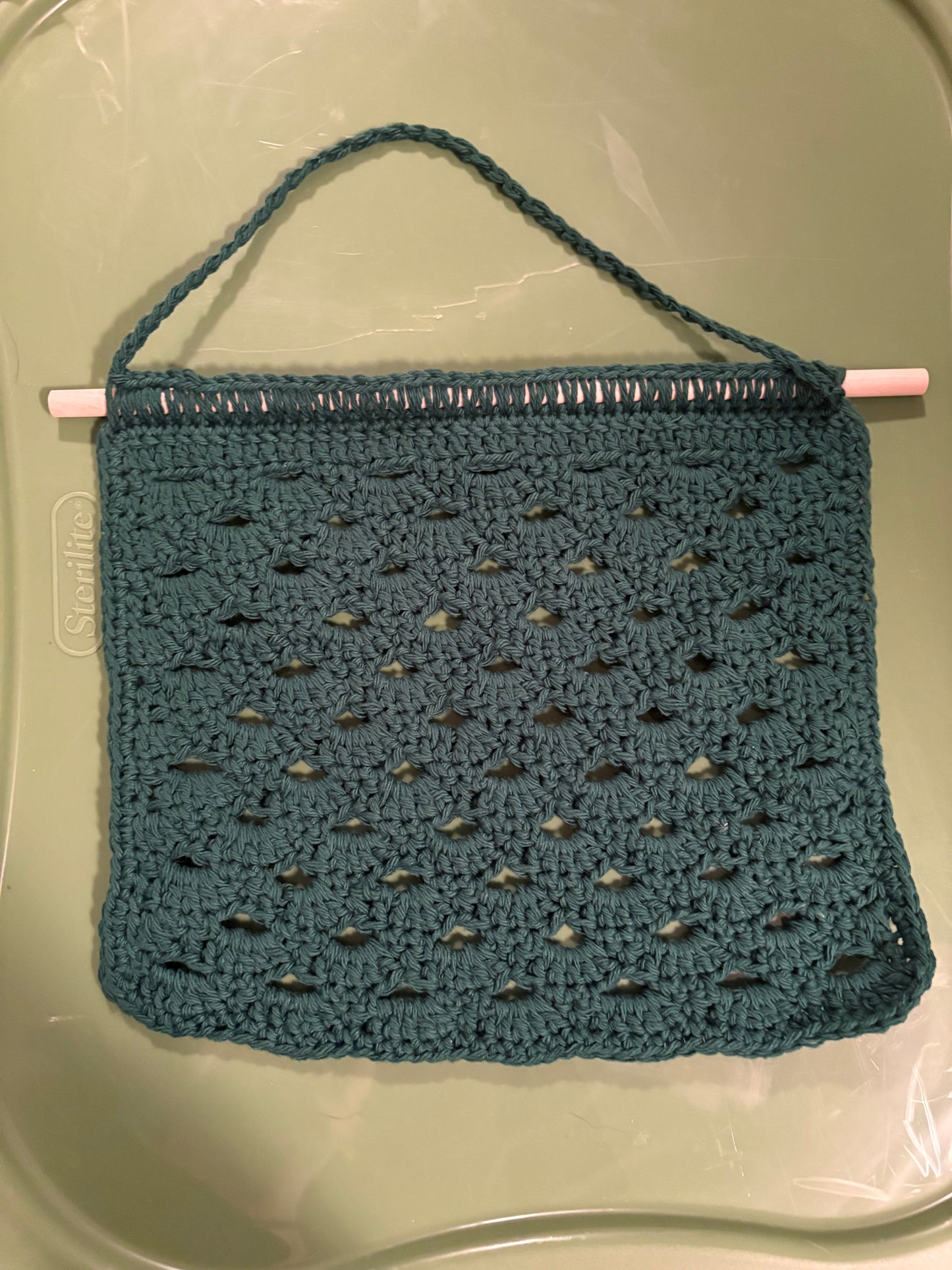 glasses organizer | hanging crochet