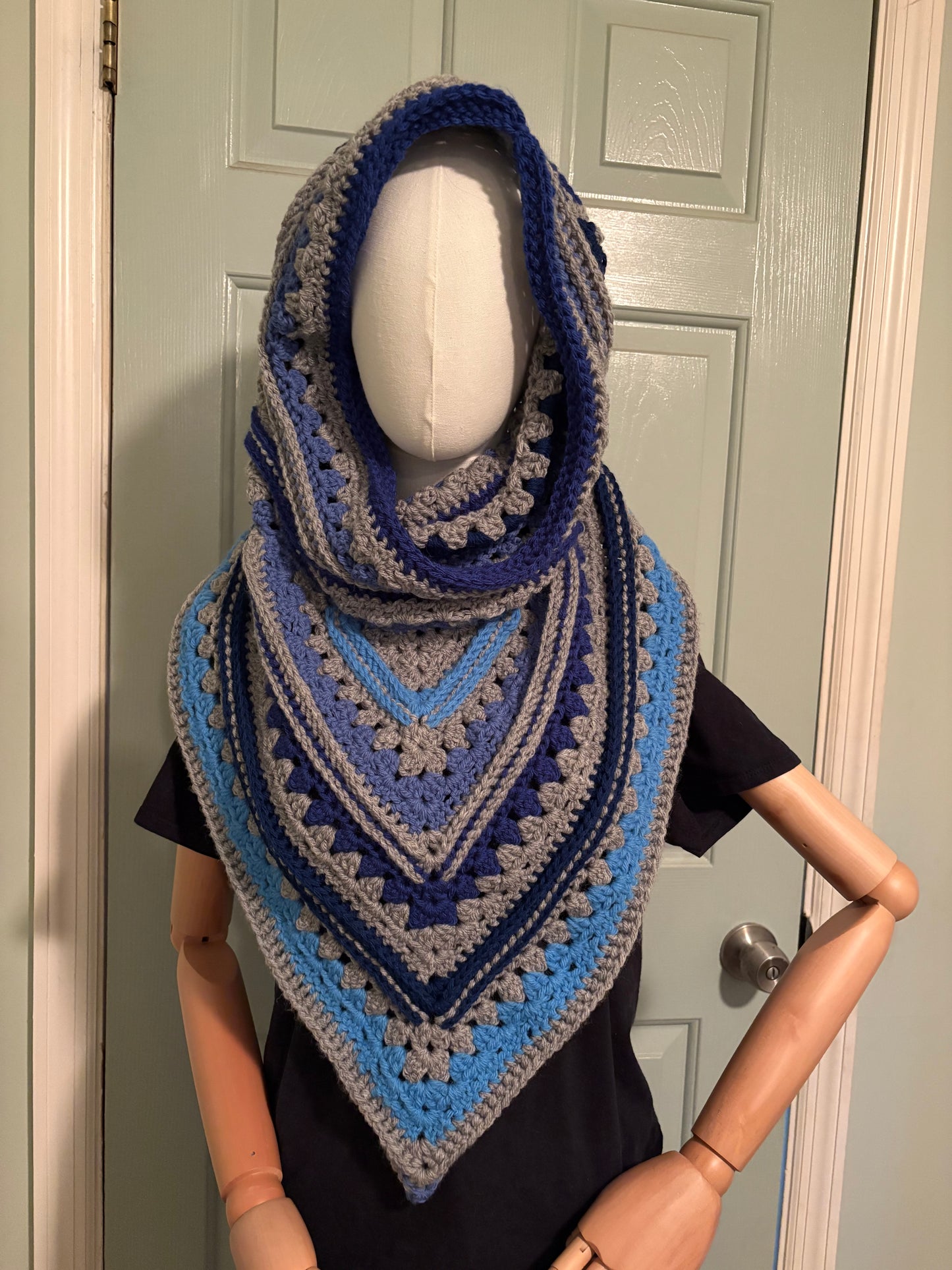 Crochet Hooded Cowl