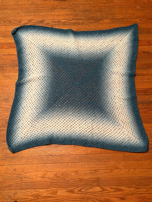 gradient granny blanket