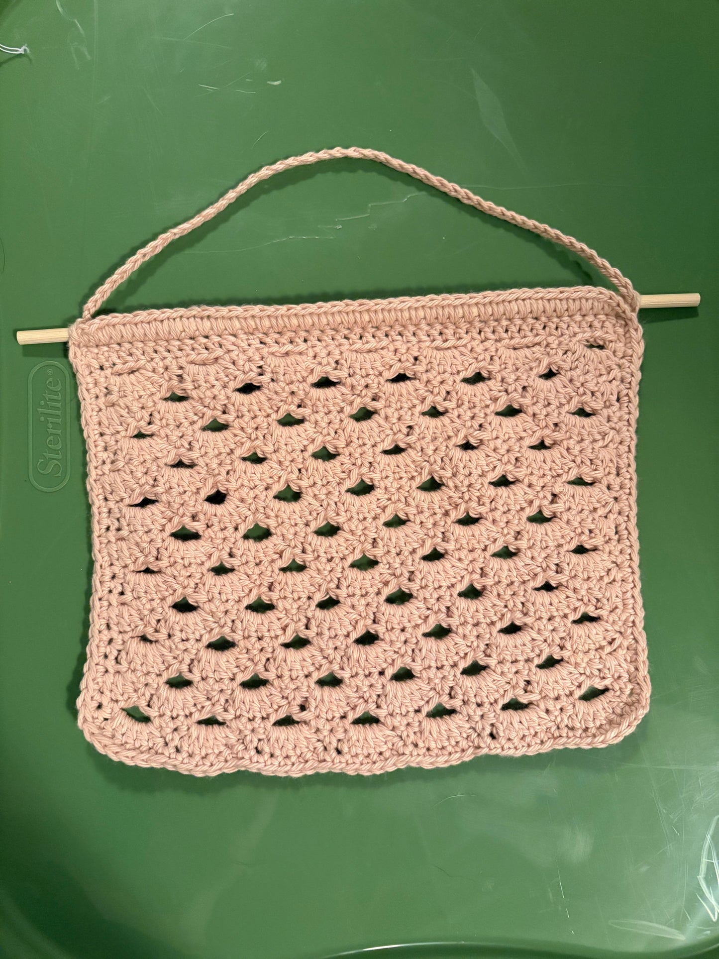 glasses organizer | hanging crochet