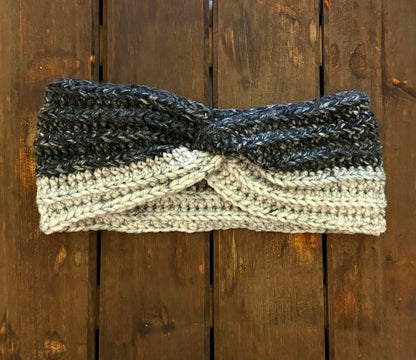 Crochet Twist Headband/Earwarmer