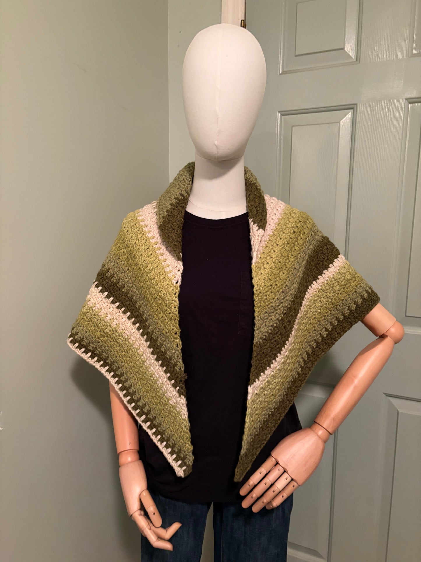 Crochet shawl