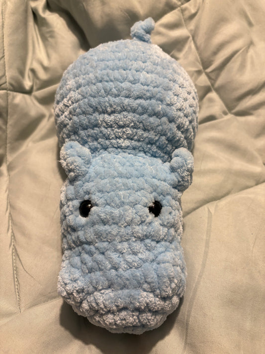 the hippo | crochet plushie