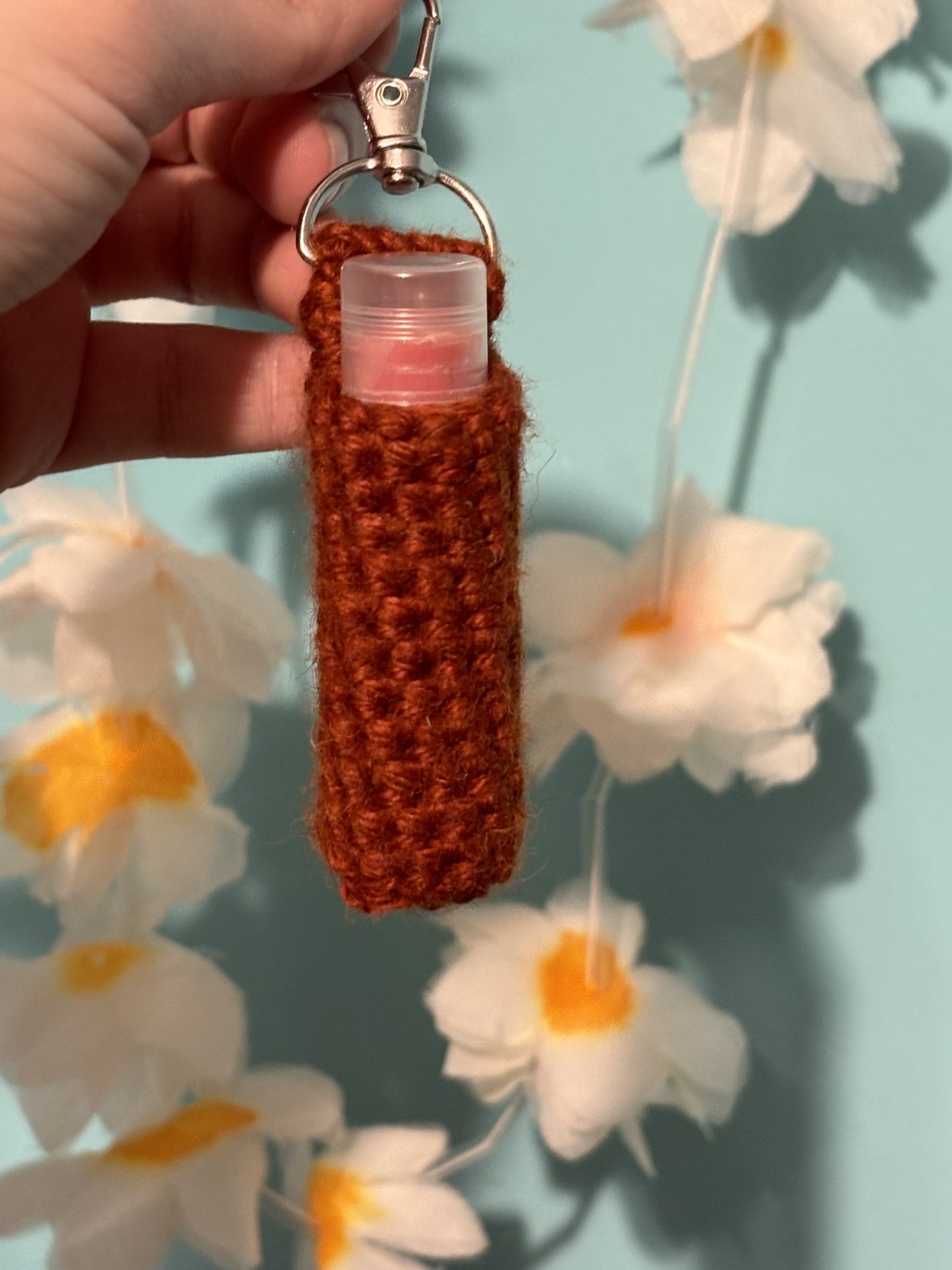 Crochet Lip Balm Holder