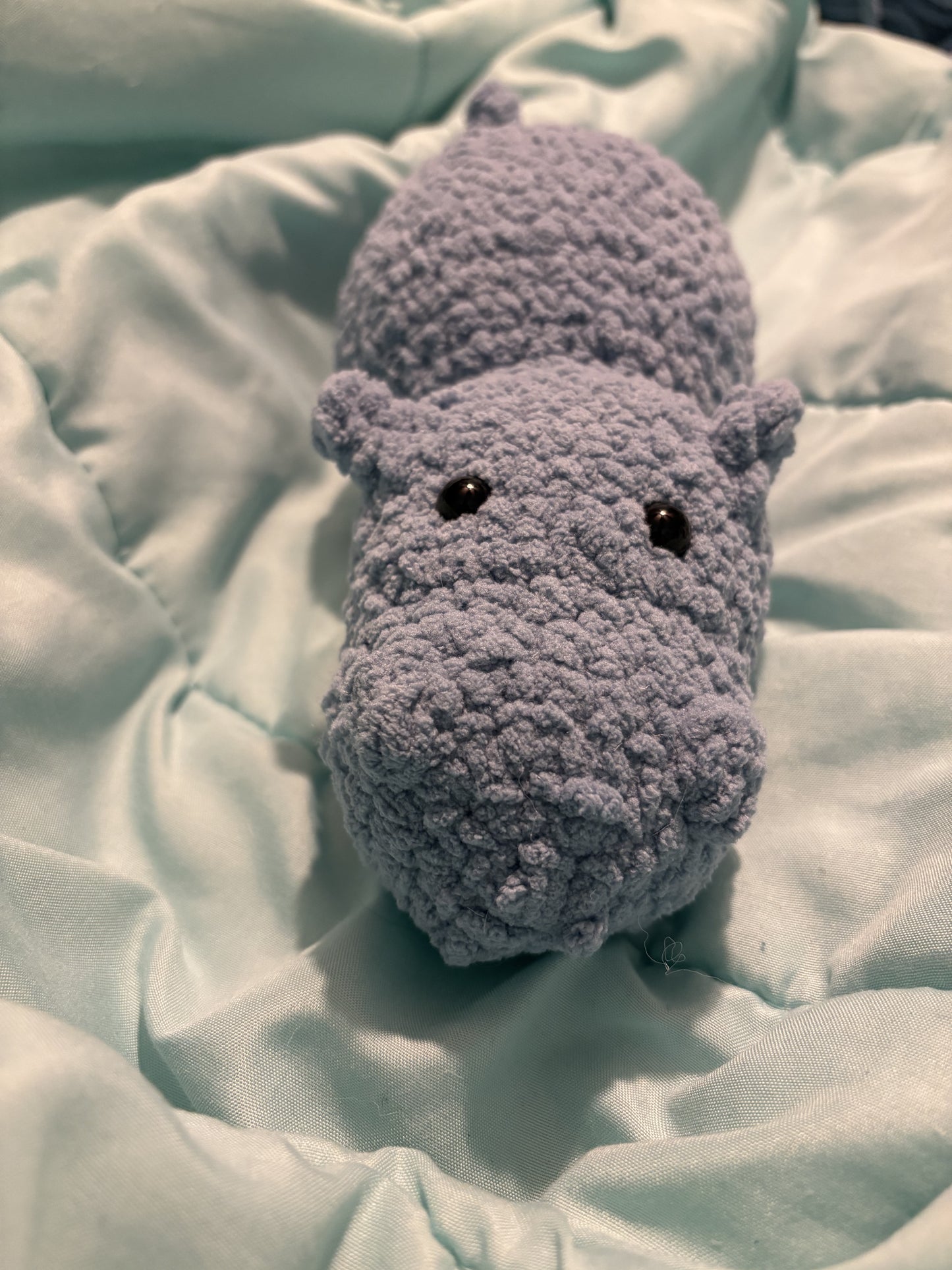 Henrietta the Hippo | Crochet Stuffed Animal | Imperfect