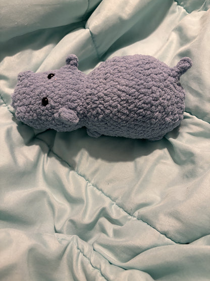 Henrietta the Hippo | Crochet Stuffed Animal | Imperfect