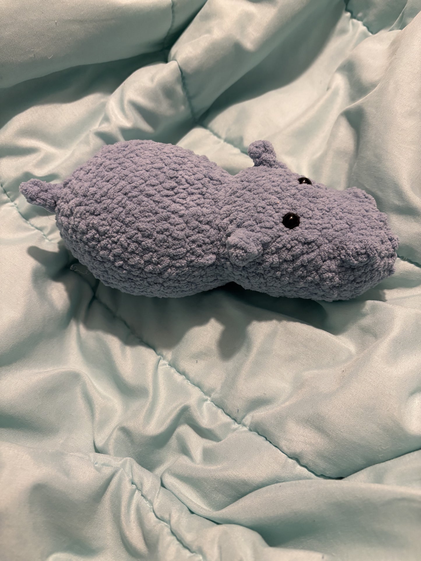 Henrietta the Hippo | Crochet Stuffed Animal | Imperfect