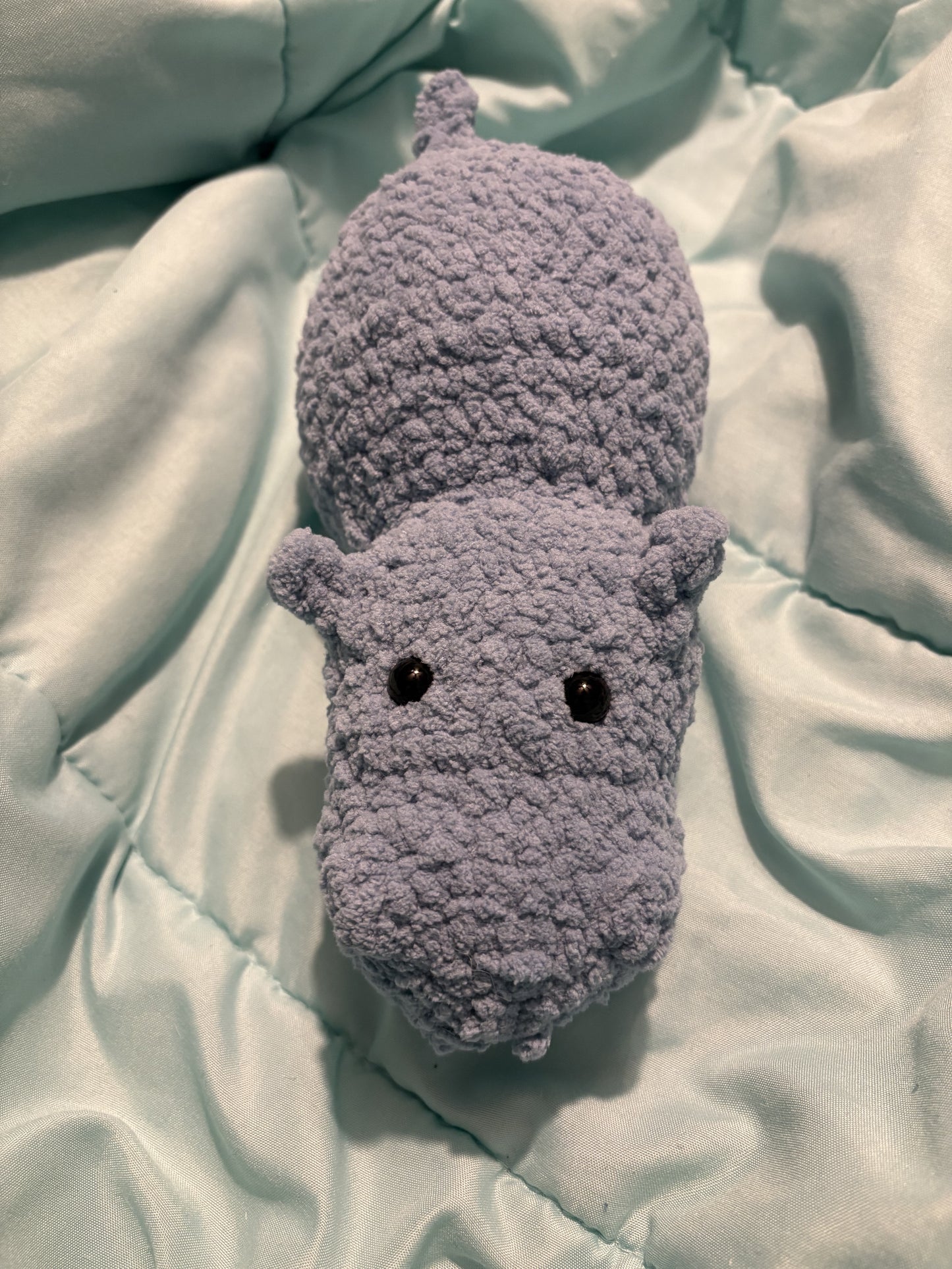 Henrietta the Hippo | Crochet Stuffed Animal | Imperfect