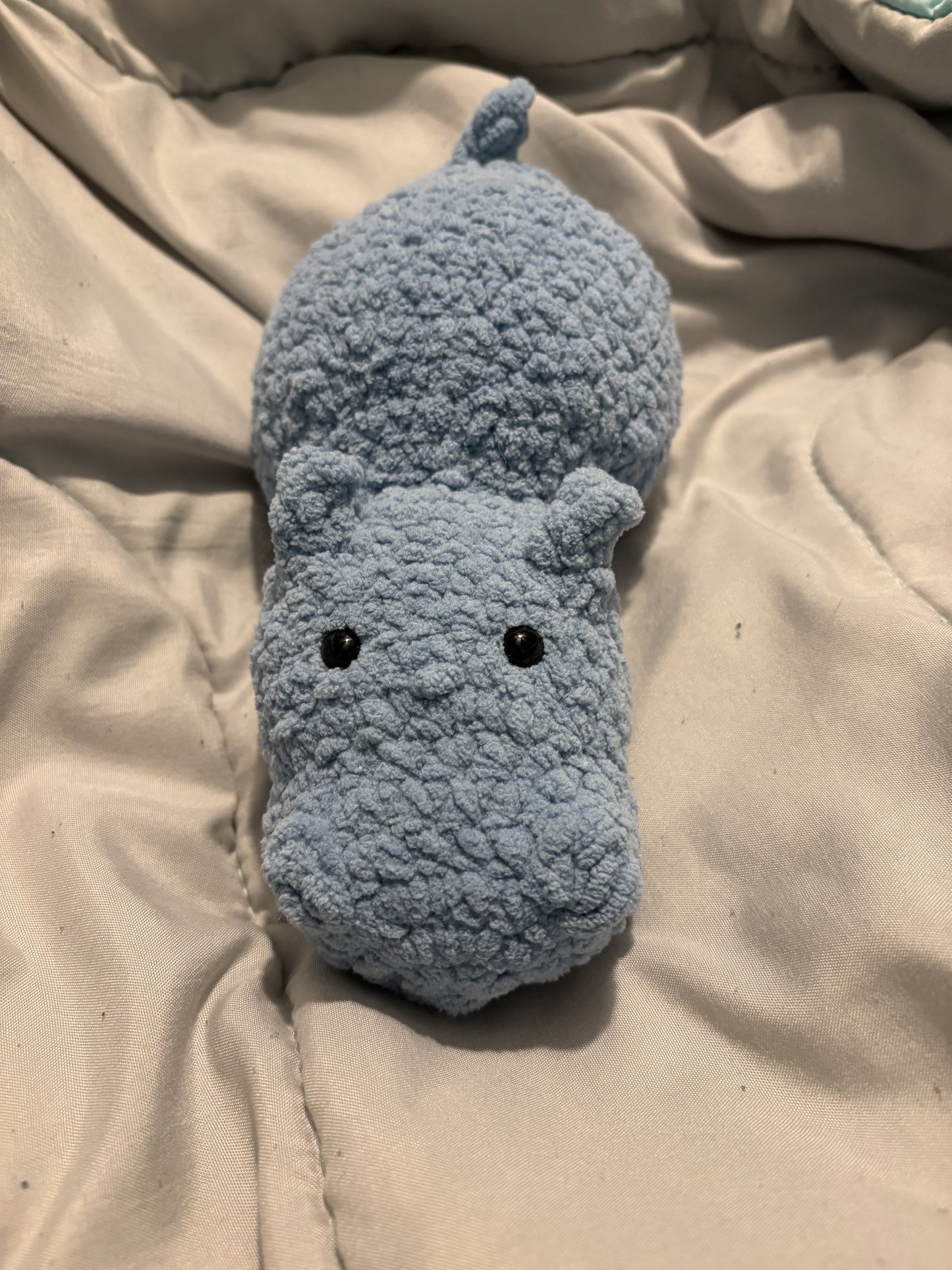 Henrietta the Hippo | Crochet Stuffed Animal | Imperfect