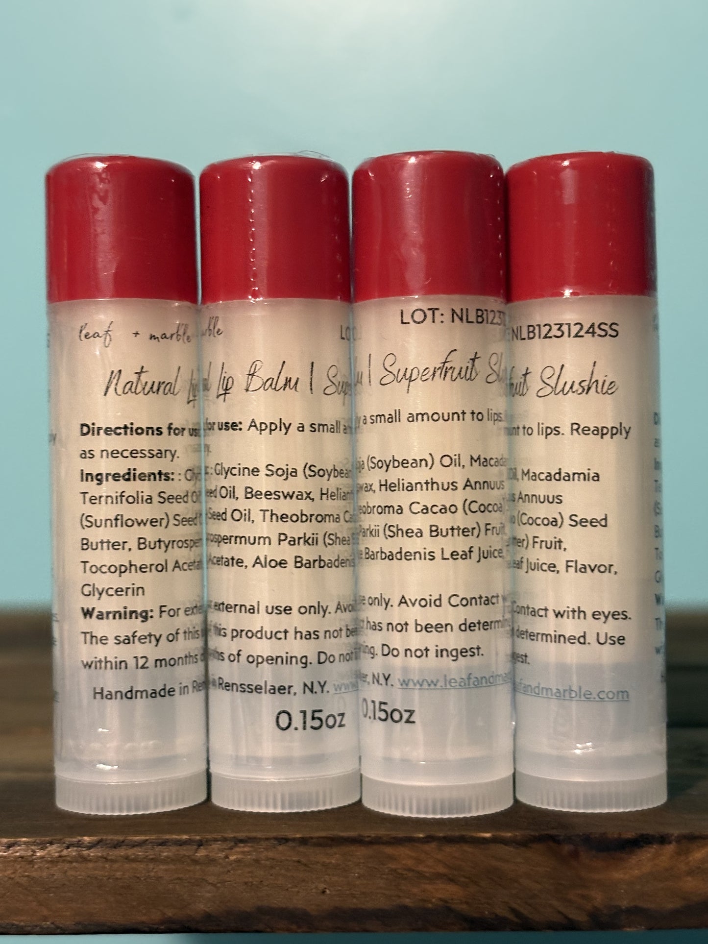 Handmade Lip Balm Tube