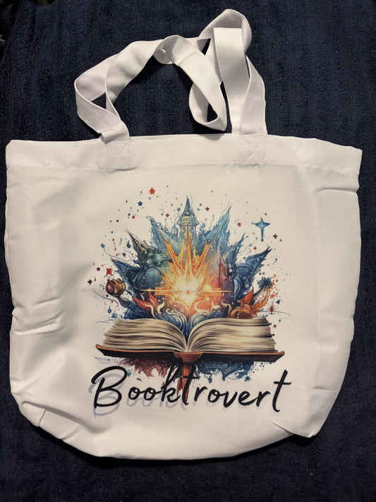 Warrior Booktrovert Tote Bag- oopsie!