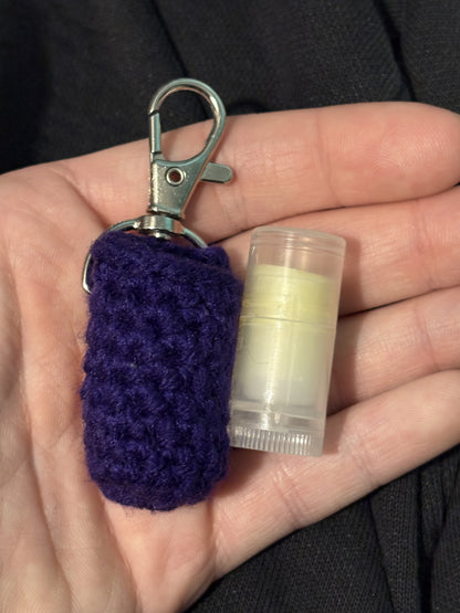 Mini Crochet Lip Balm Holder