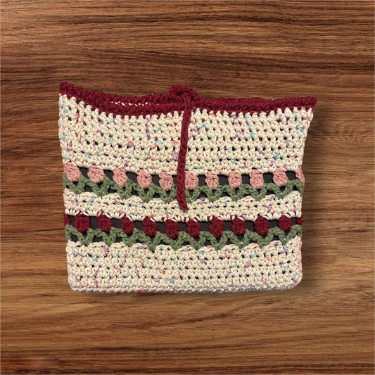 Crochet Tulip Book Sleeve