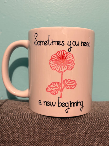 New Beginnings Mug