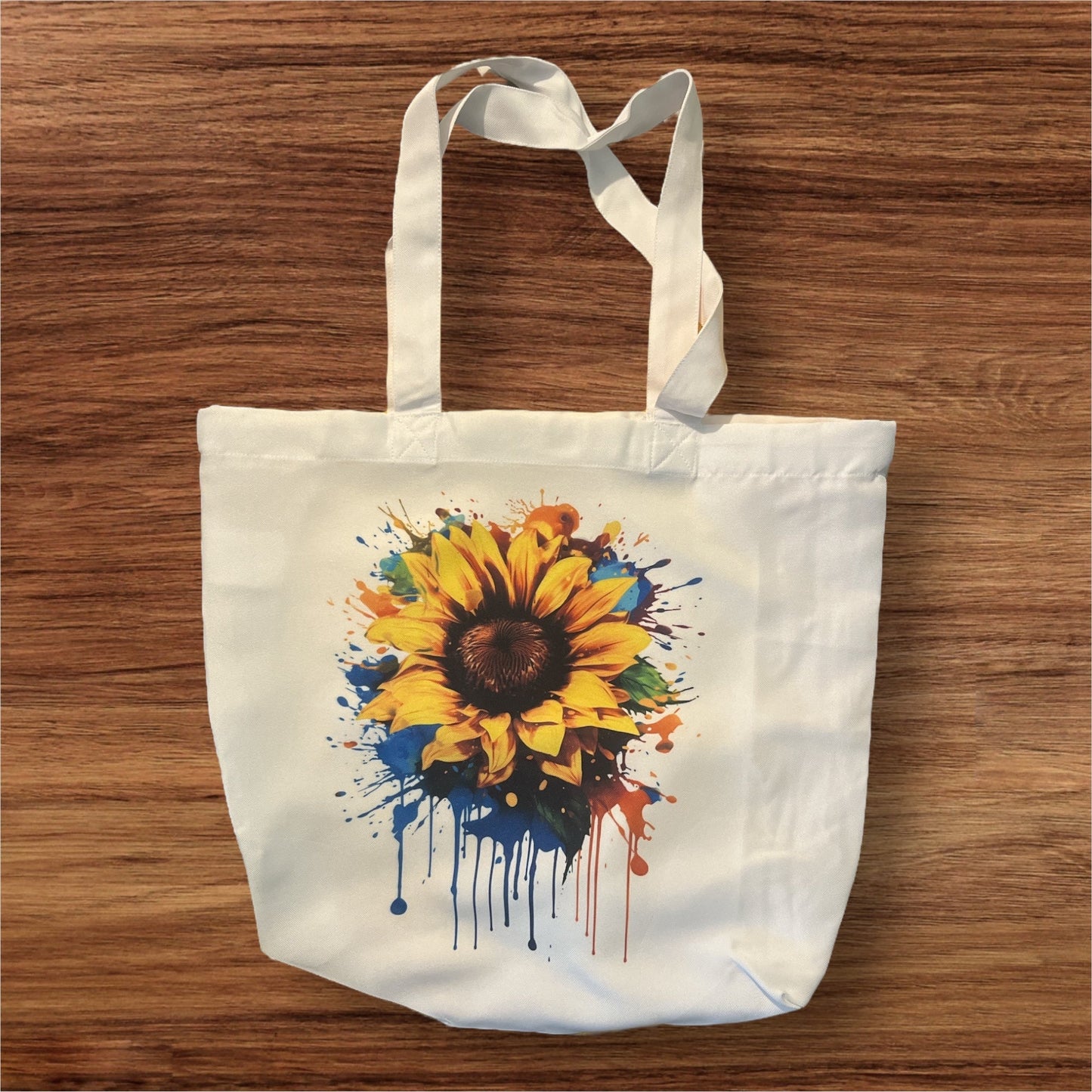 Reusable Tote Bag - leaf + marble