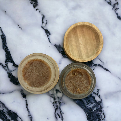 Handmade Lip Scrub - leaf + marble